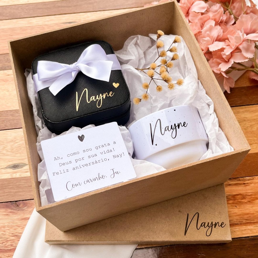 Kit Porta-joias + Xícara