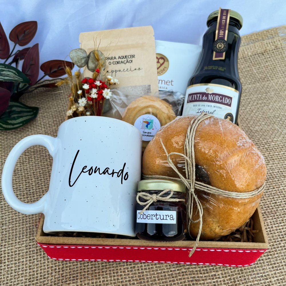 Kit Café da Manhã/tarde + Caneca