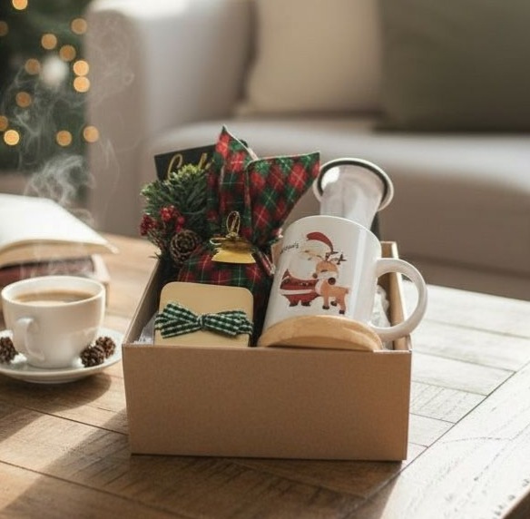 Kit Caneca Natal + Panetone