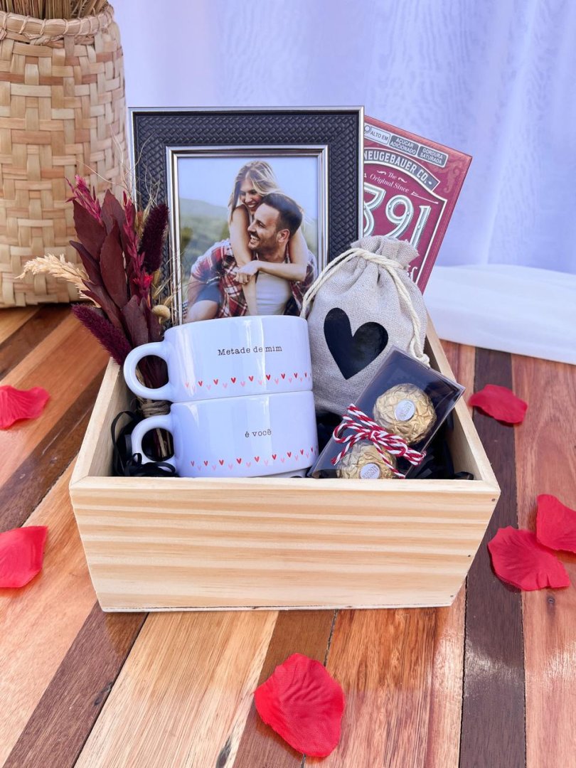 Kit Xícaras + Porta Retrato