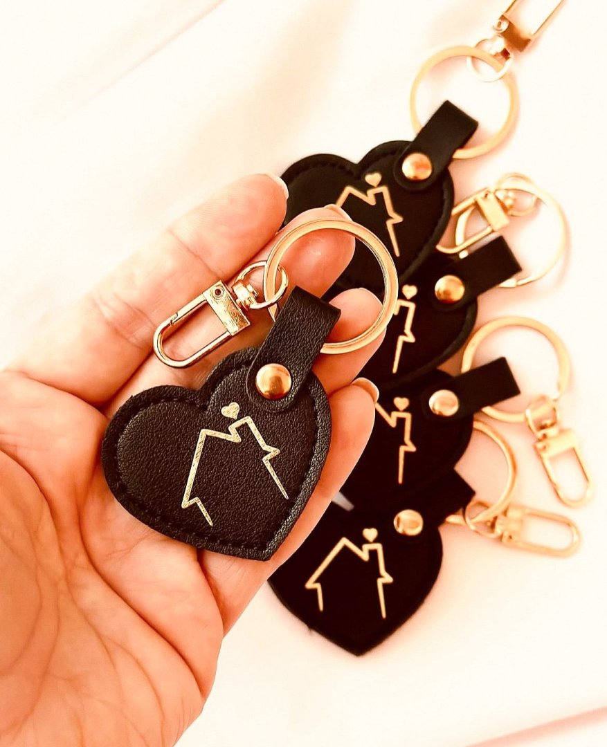 Chaveiro Coração Personalizado