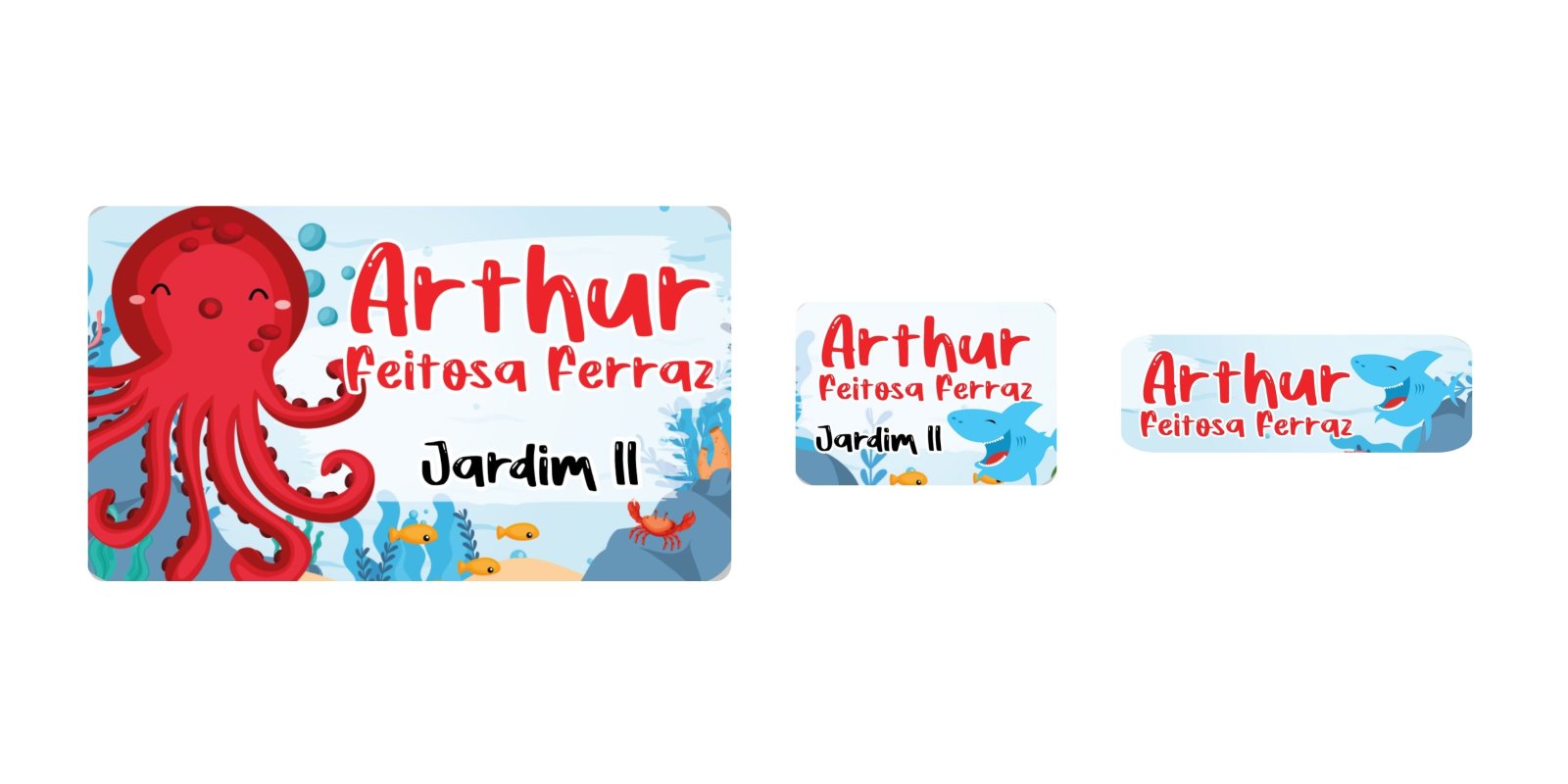 Etiqueta Fundo do Mar #1