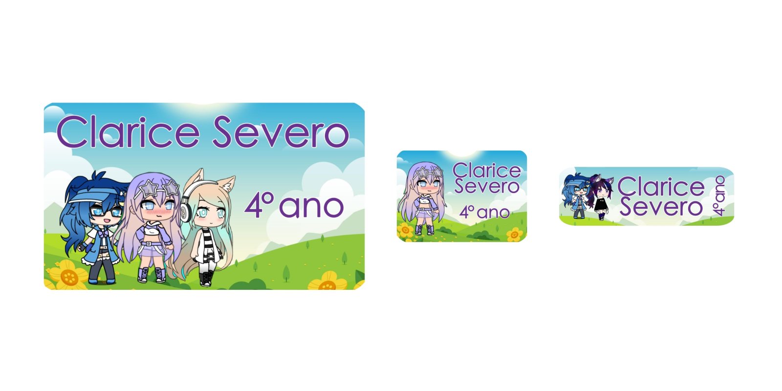 Etiqueta Gacha Life #1