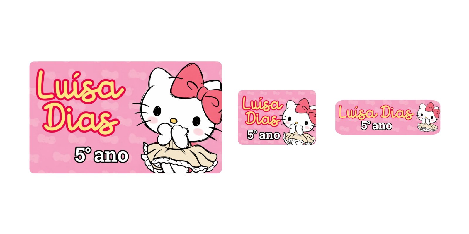 Etiqueta Hello Kitty #2