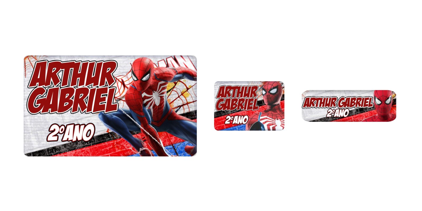Etiqueta Homem Aranha #3