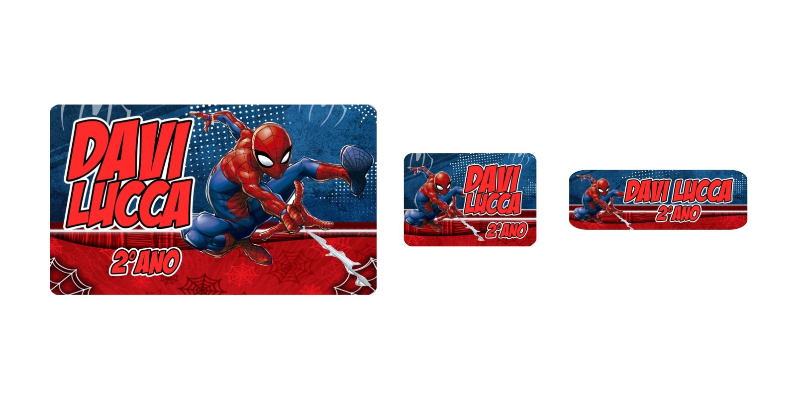 Etiqueta Homem Aranha #5