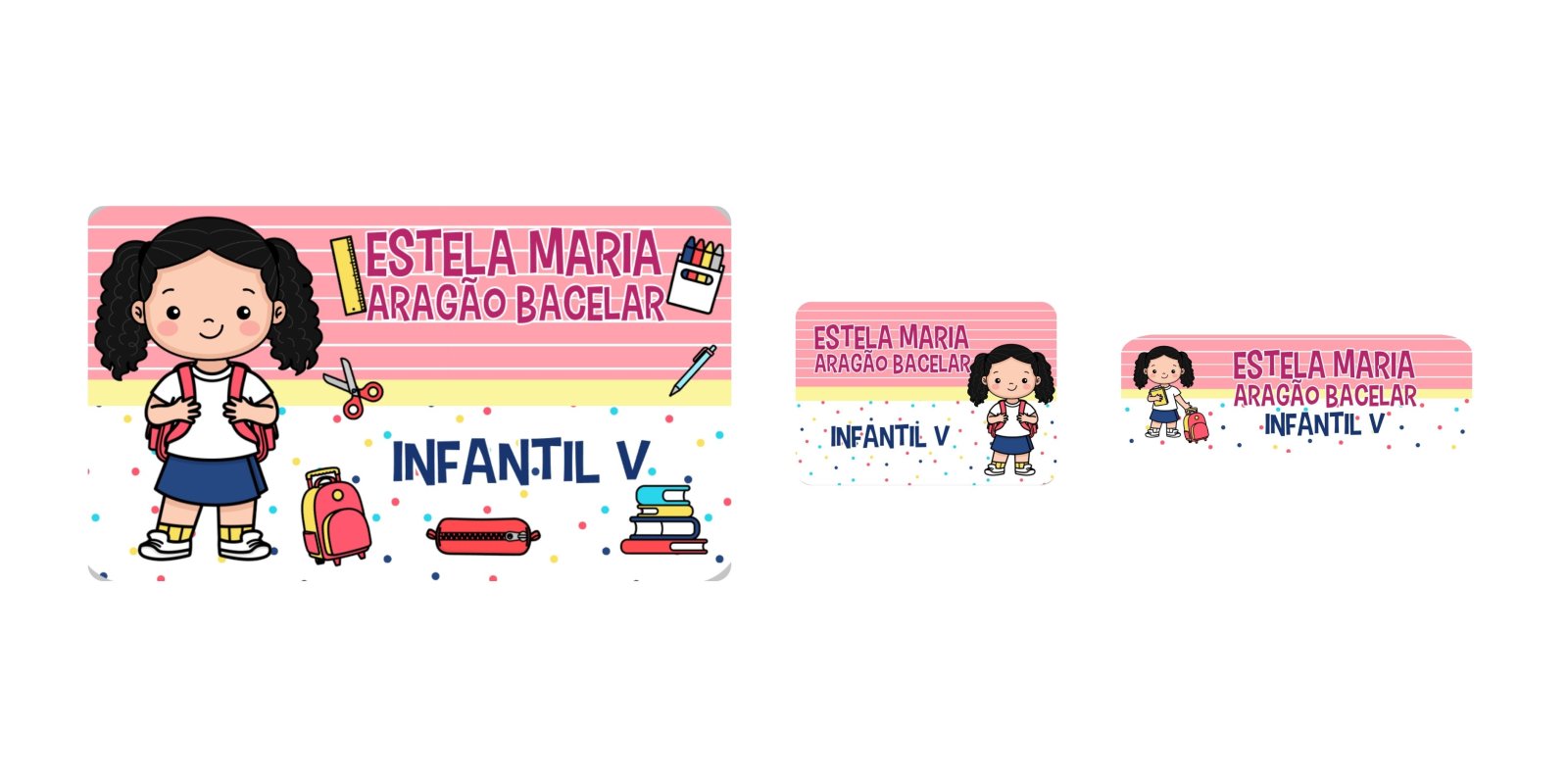 Etiqueta Menina Cacheada #4