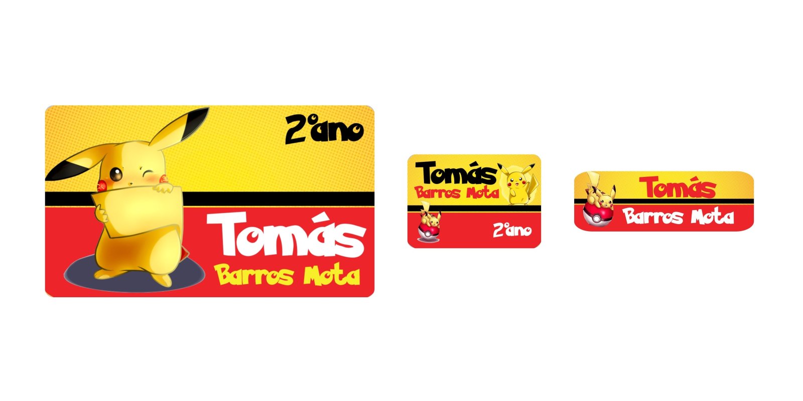 Etiqueta Pikachu #1