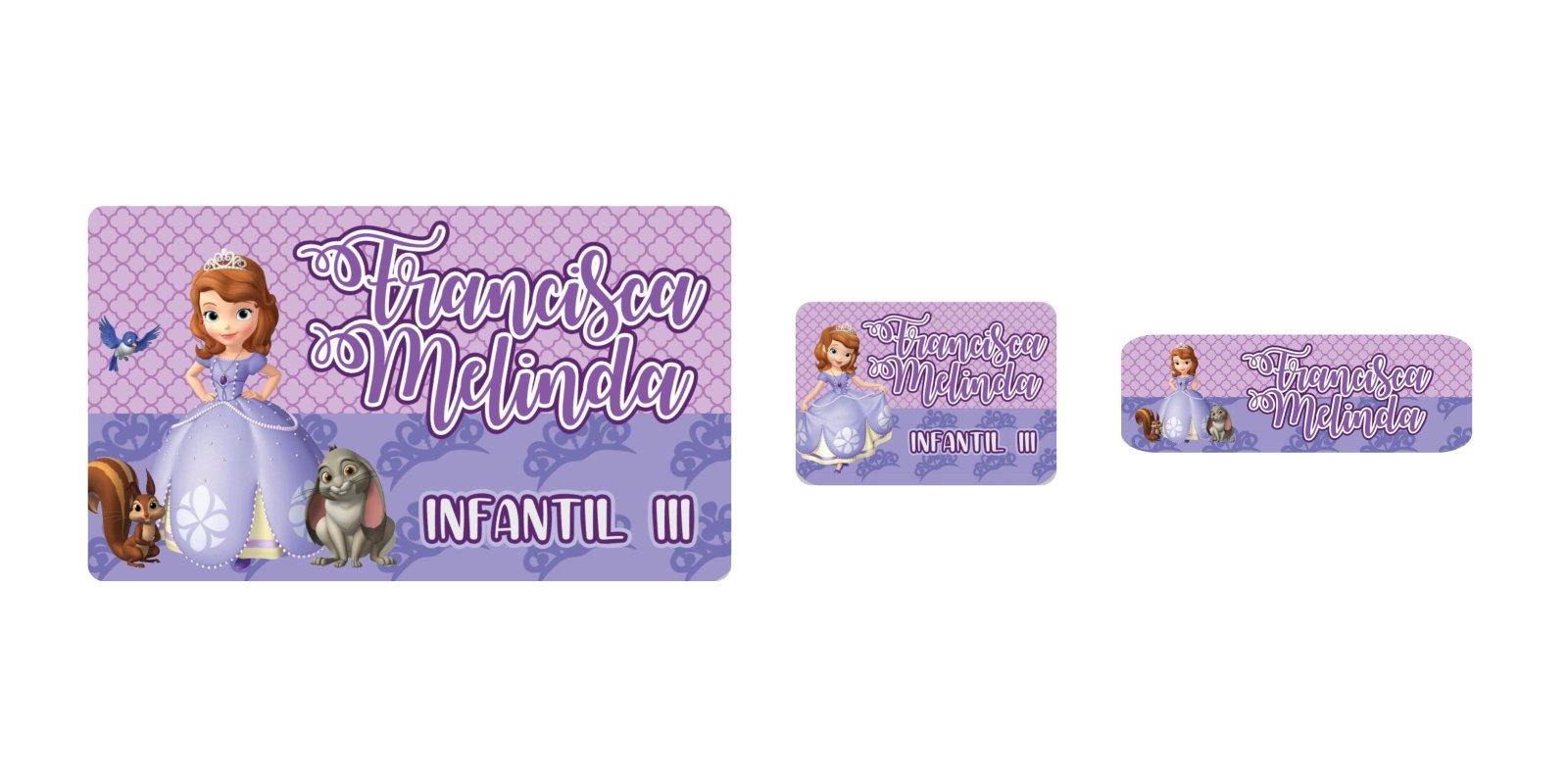 Etiqueta Princesa Sofia #1