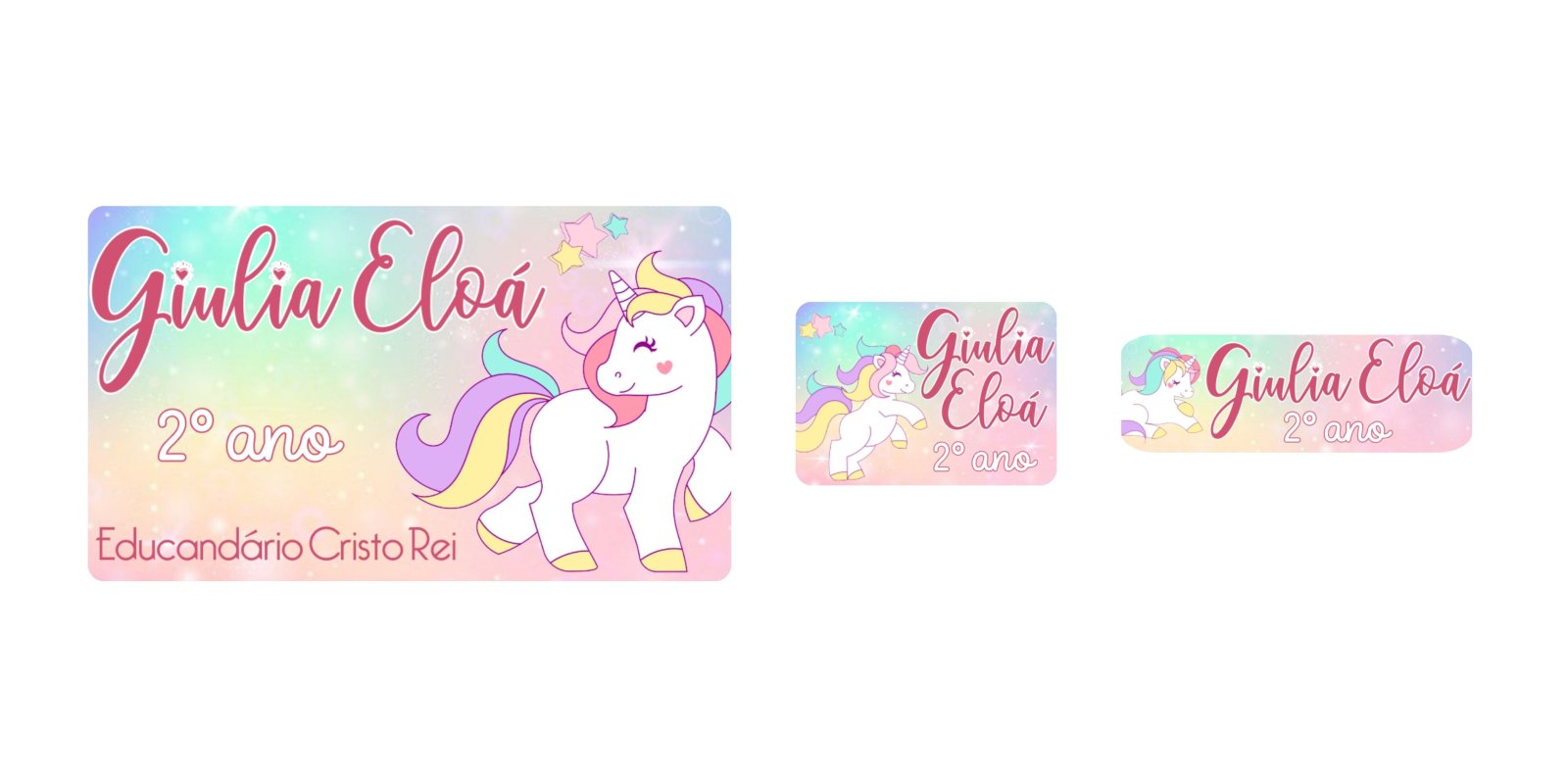 Etiqueta Unicórnio #2
