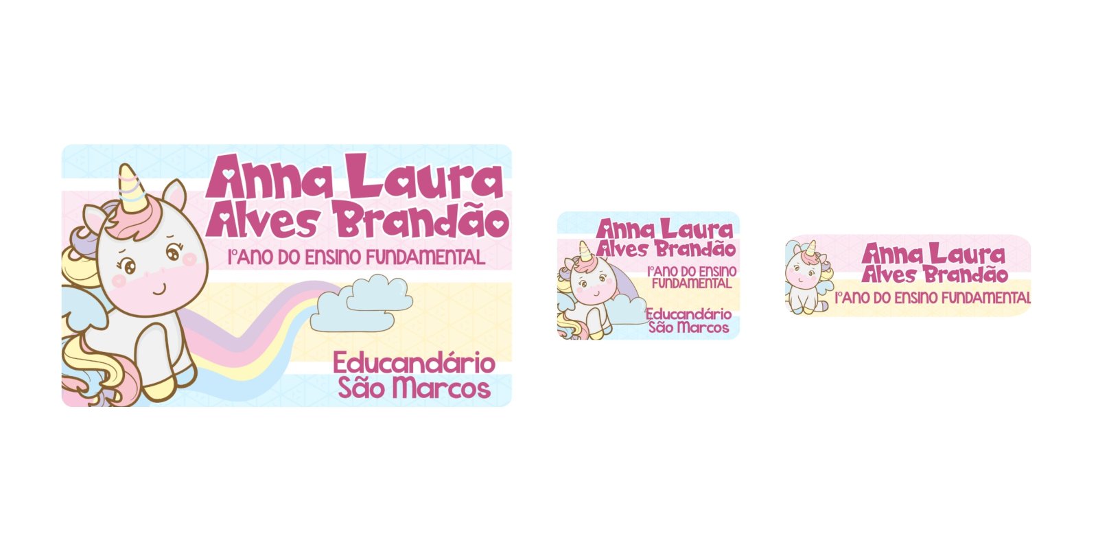 Etiqueta Unicórnio #4
