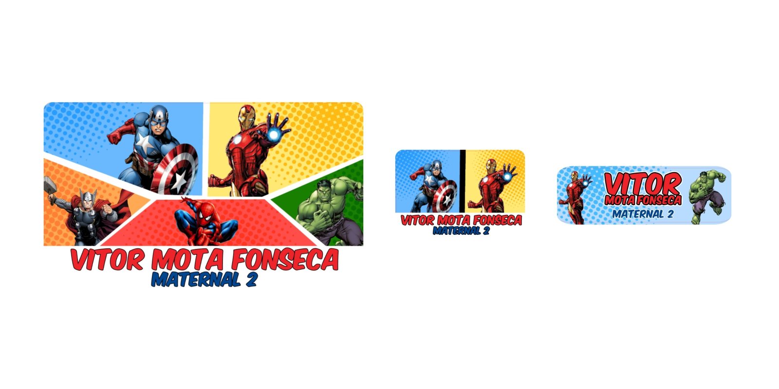 Etiqueta Vingadores #1