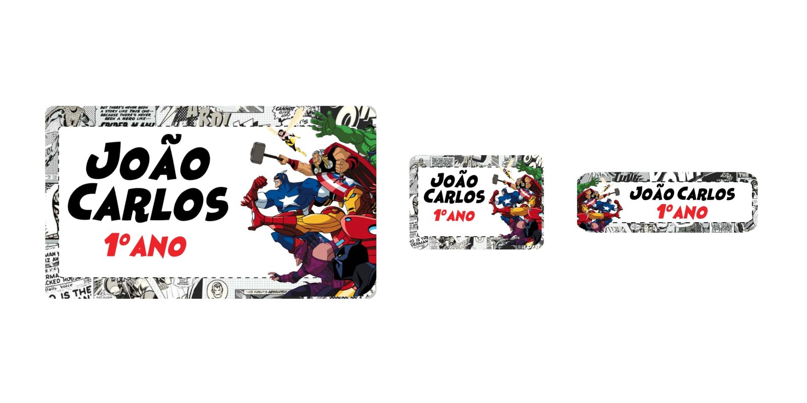 Etiqueta Vingadores #2