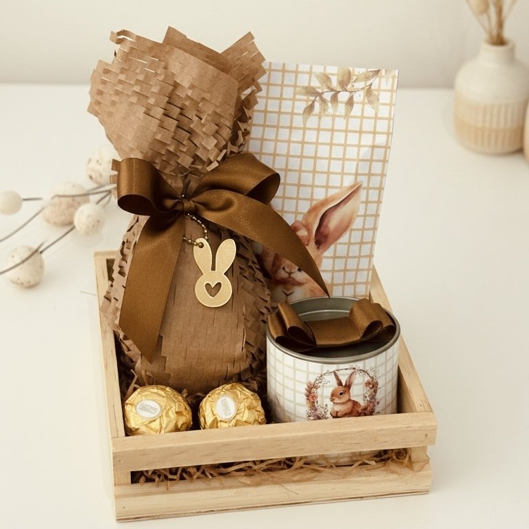 Kit Ovo de Páscoa + biscoitos