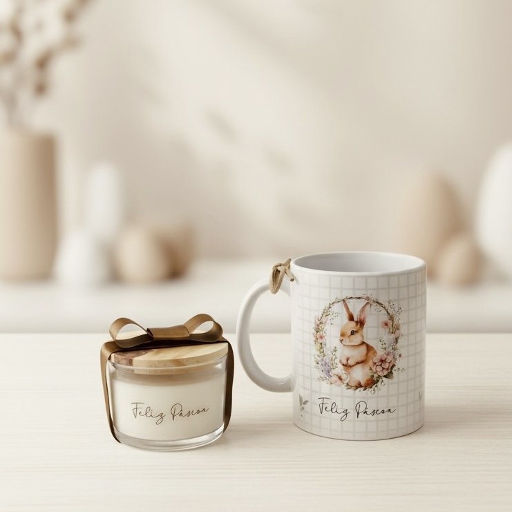 Kit Caneca + Vela aromática