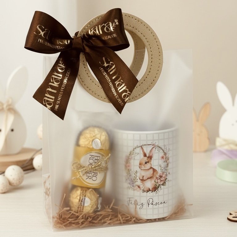 Kit Caneca + Bombons Ferrero Rocher