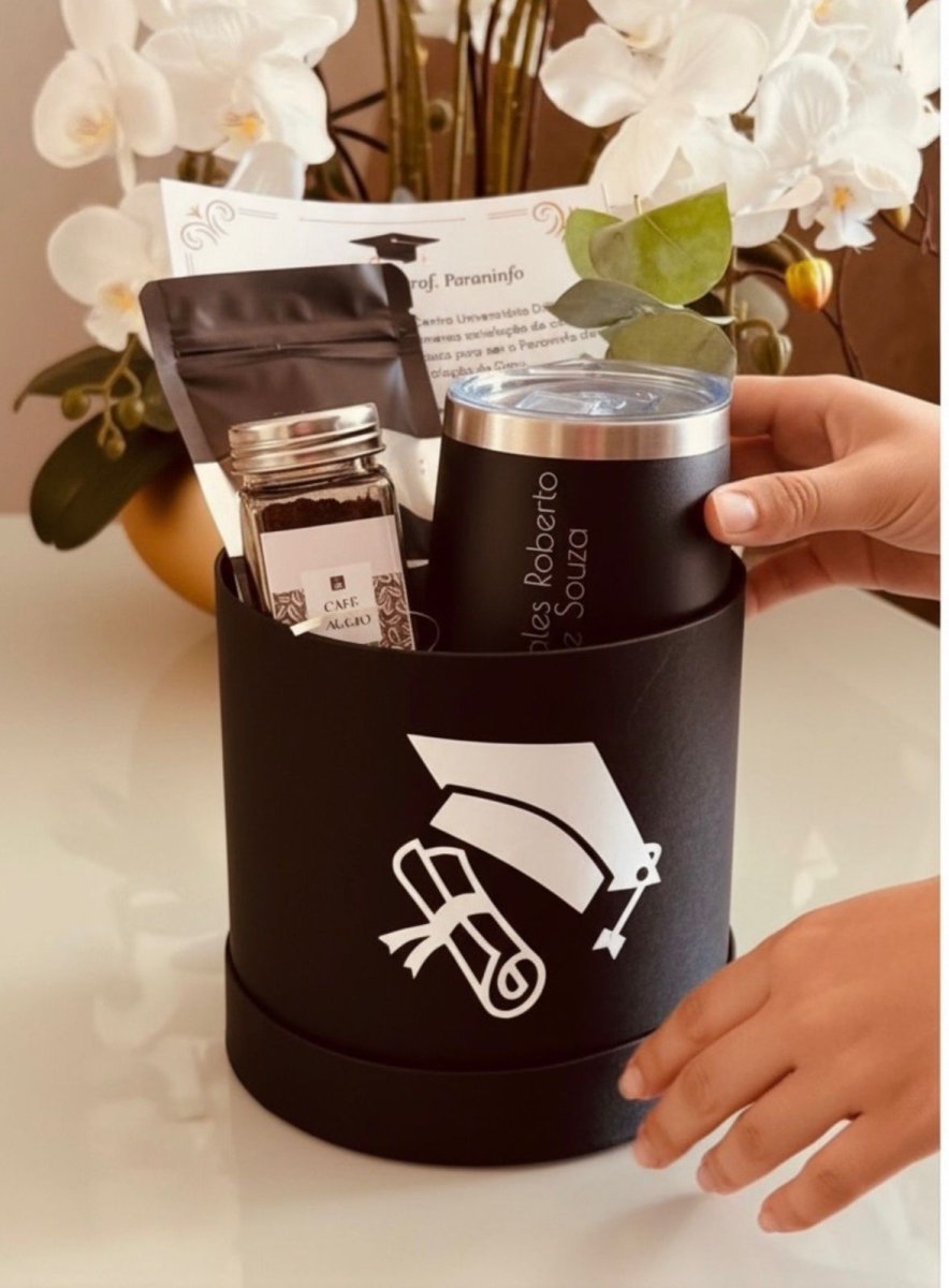 Kit Cartonada Copo Térmico + Café