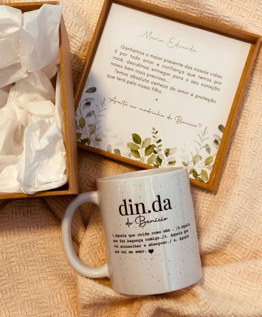 Kit Convite Caneca Personalizada