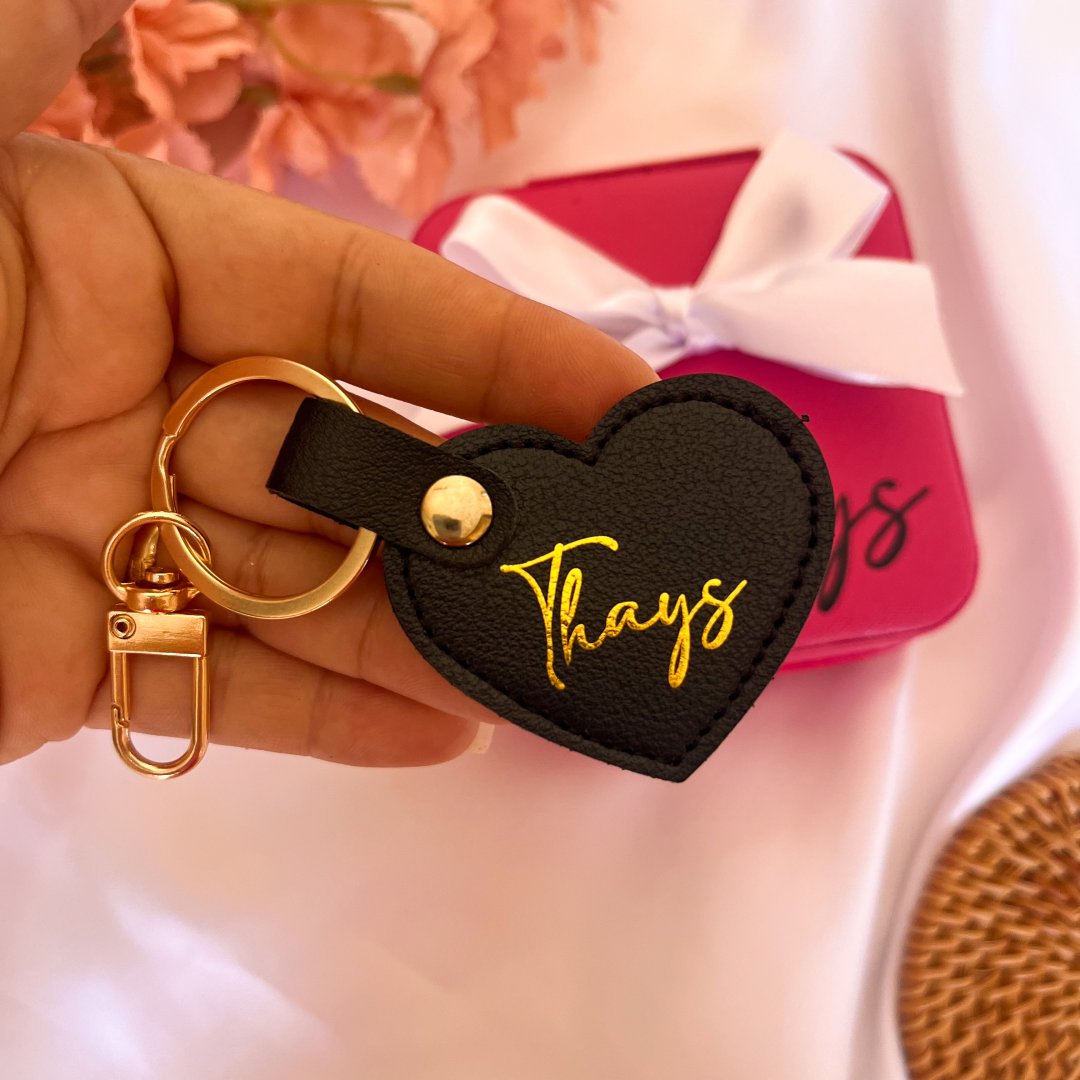 Chaveiro Coração Personalizado