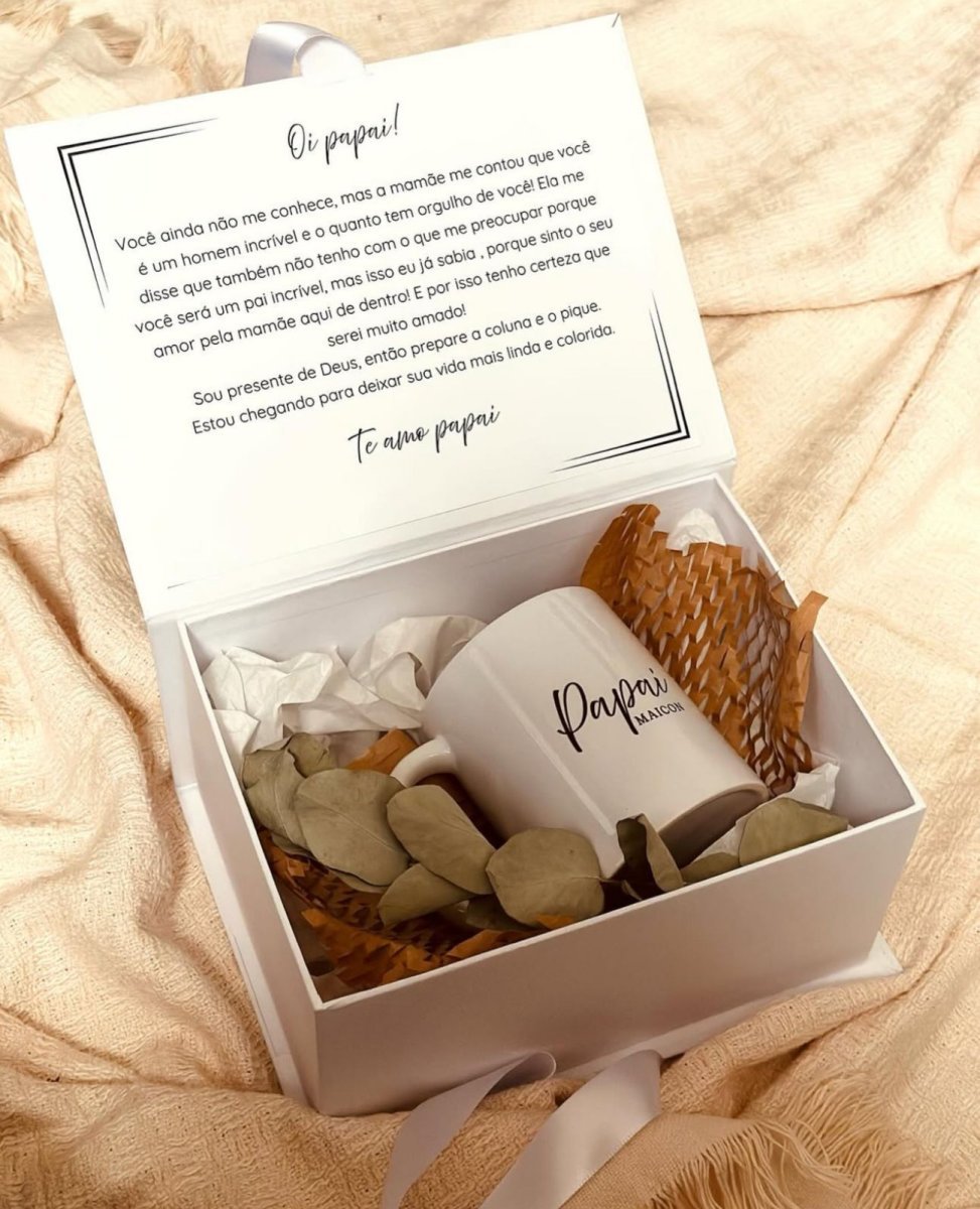 Caneca na Caixa Cartonada