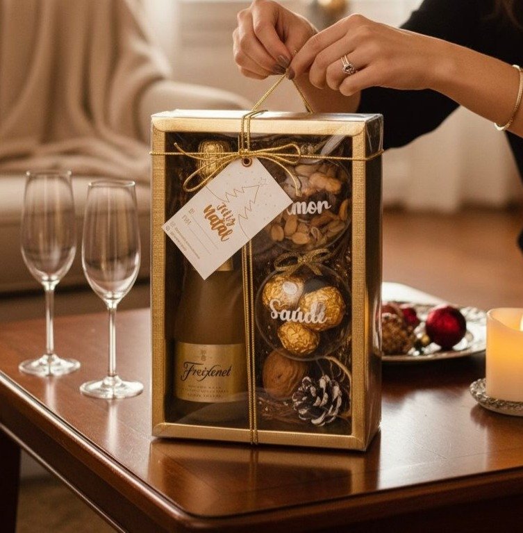 Kit Espumante+ Chocolates