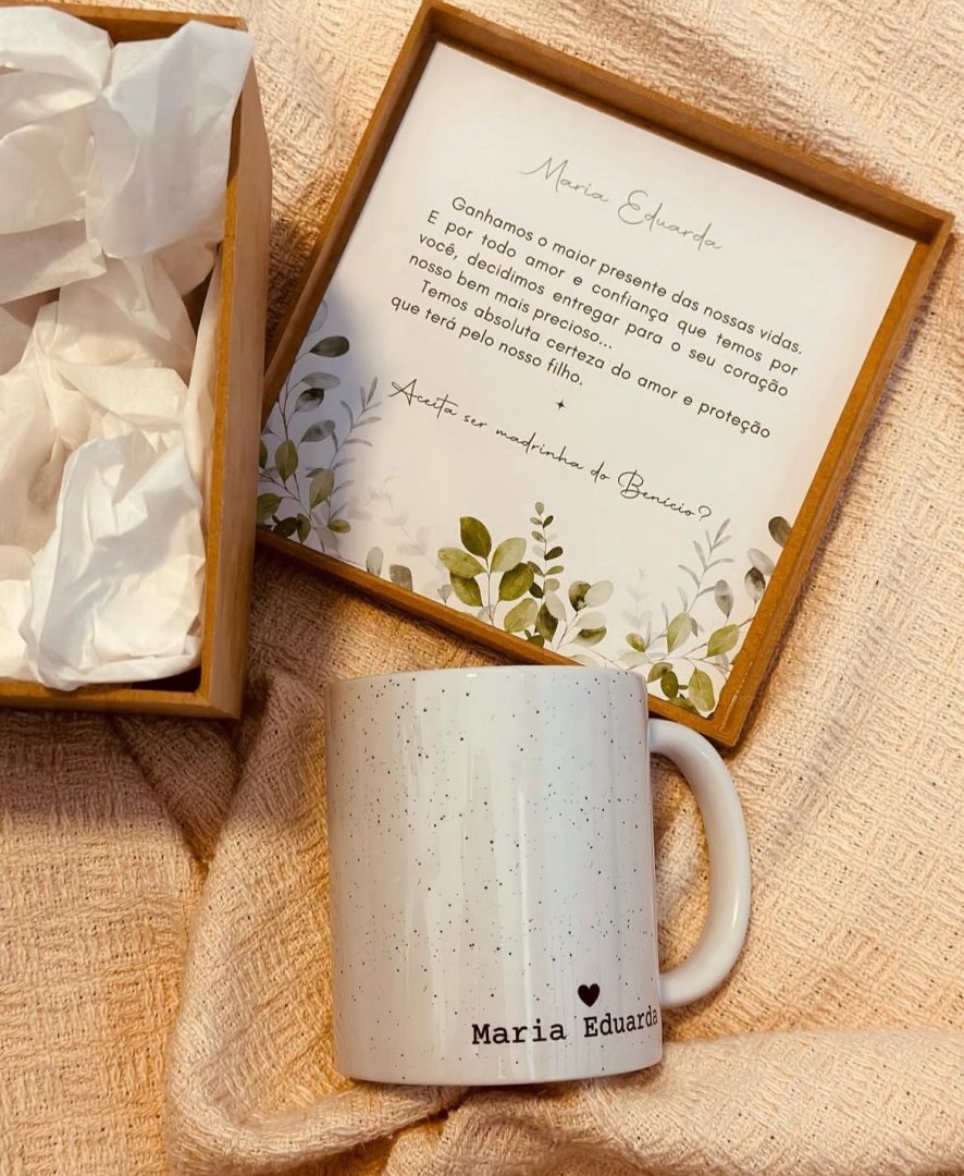 Kit Convite Caneca Personalizada