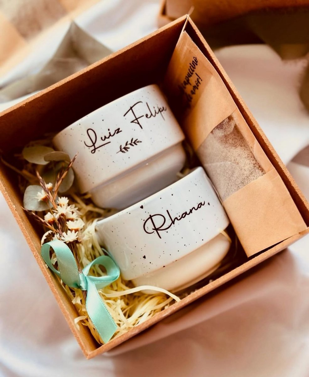 Kit Duas Xícaras + Cappuccino