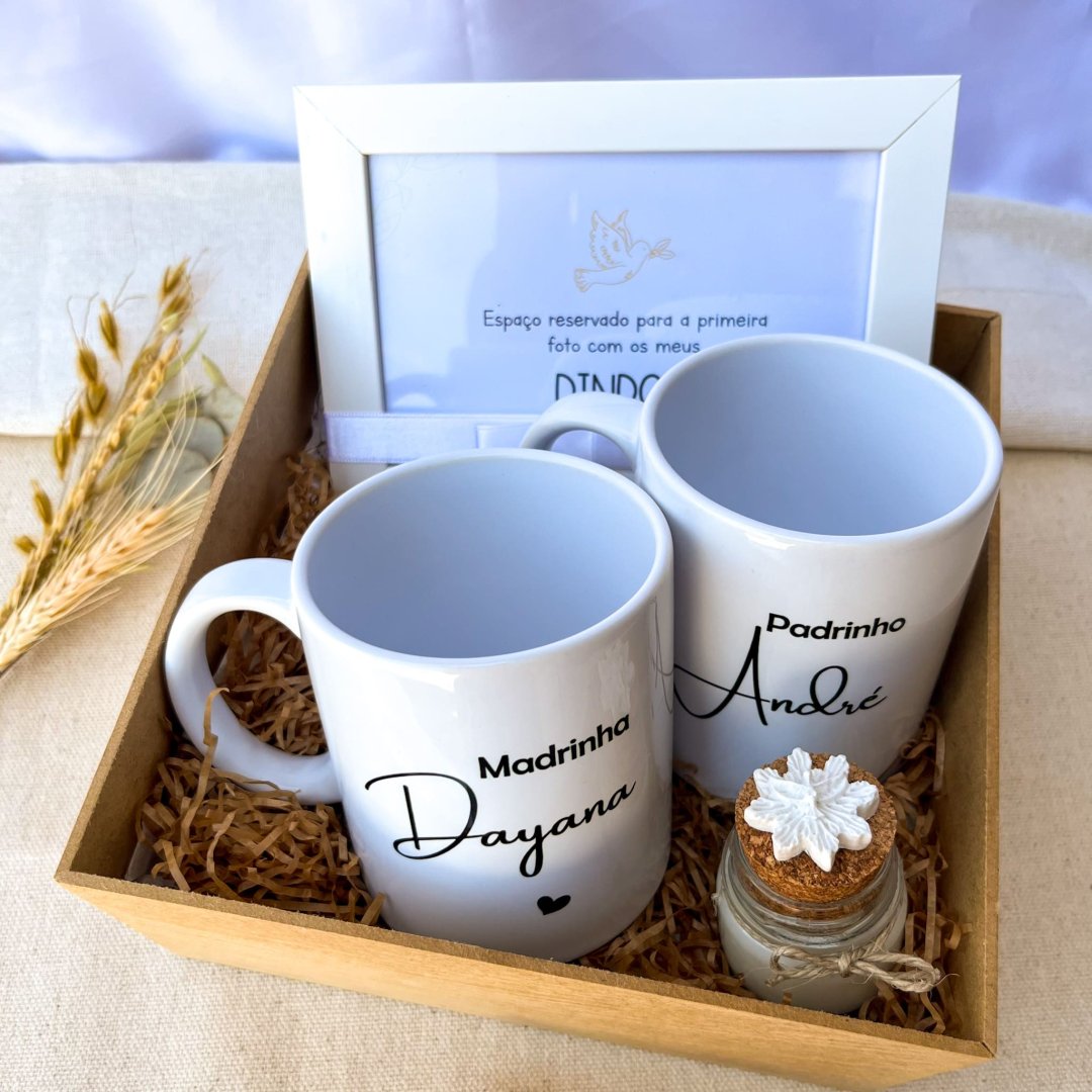 Kit Canecas Padrinhos