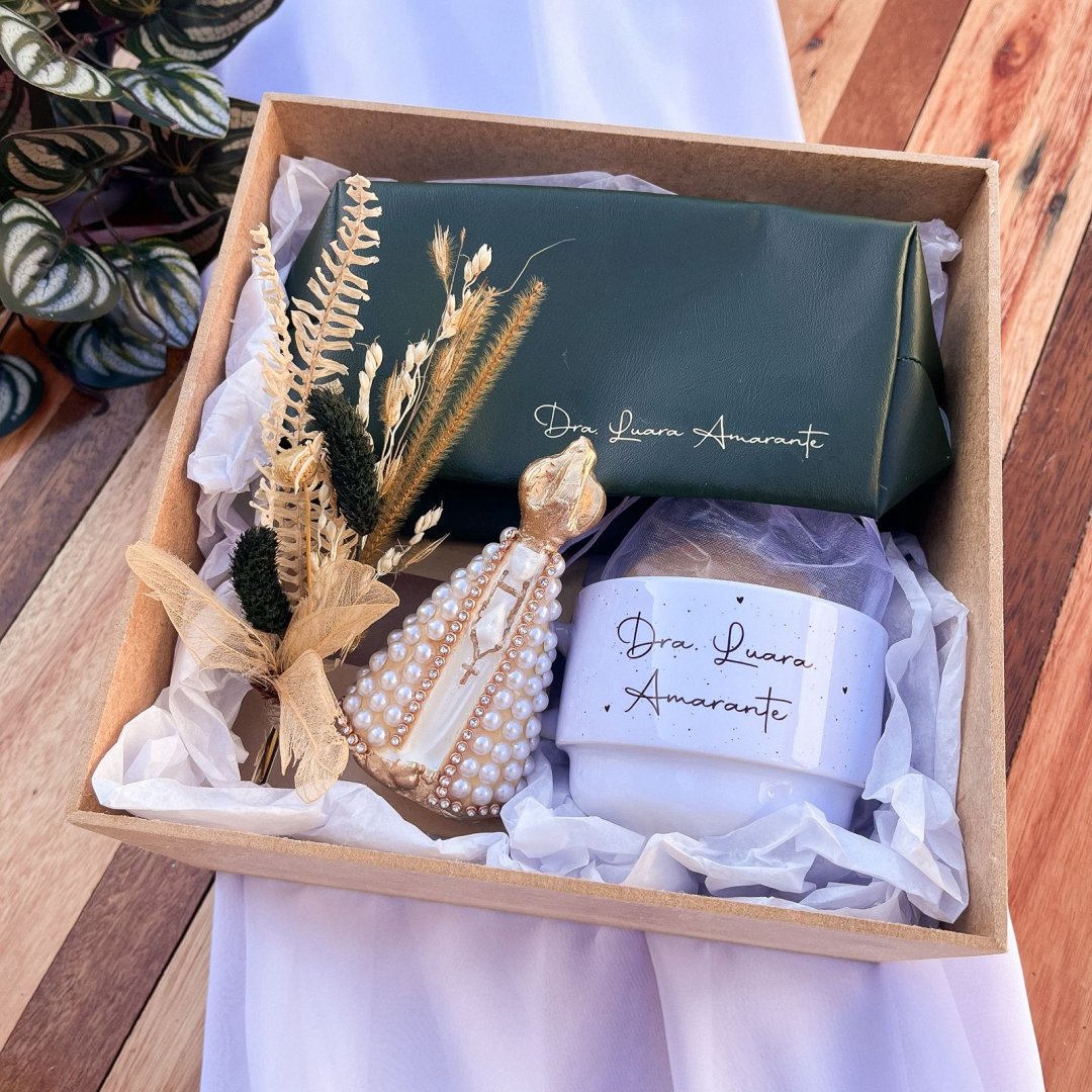 Kit Nécessaire + Xícara + Bloquinho